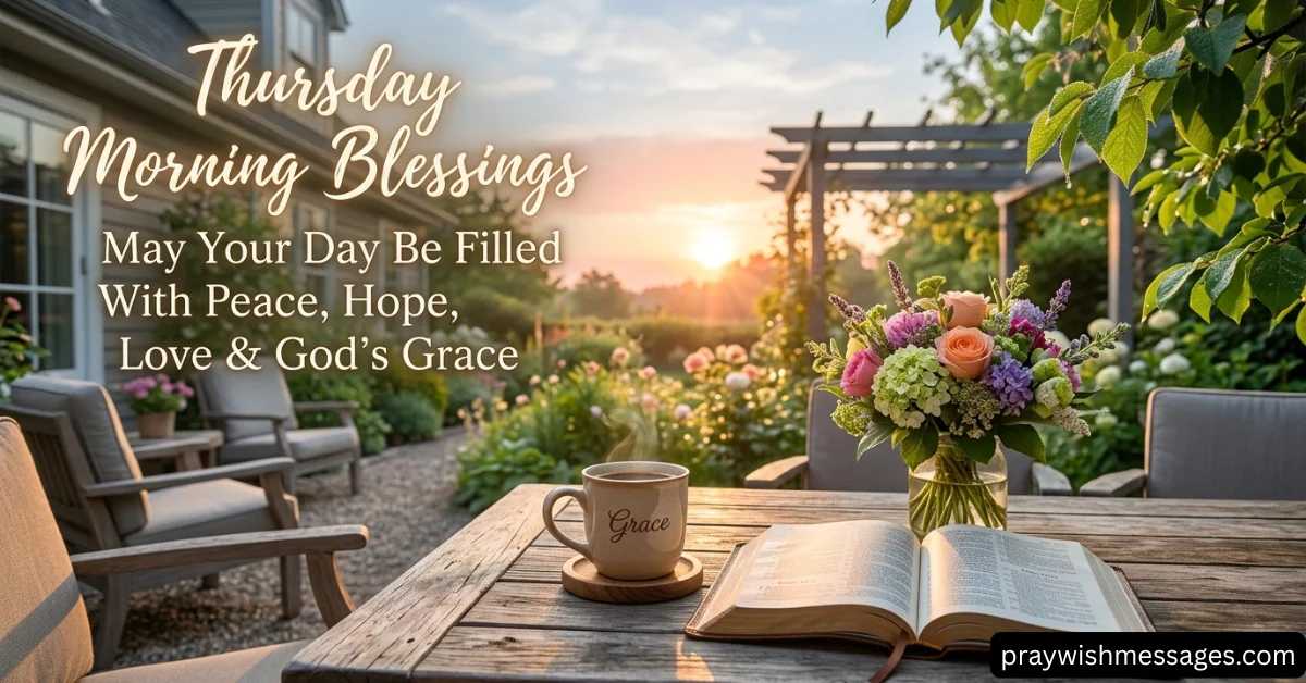 Ways to Share Thursday Morning Blessings