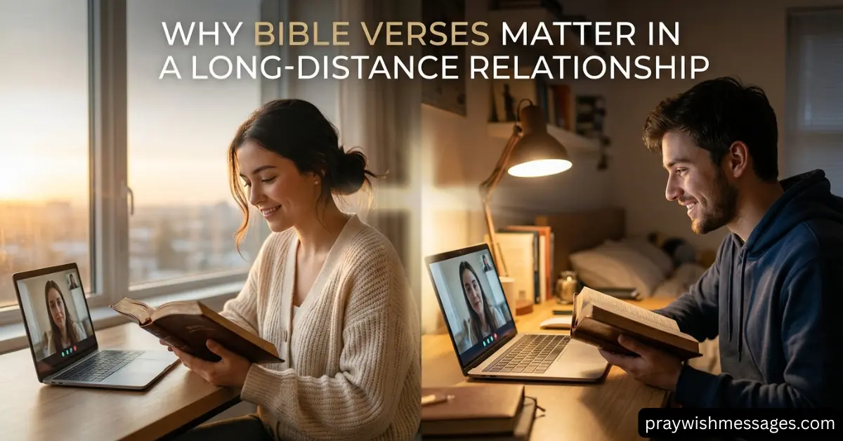 Why Bible Verses Matter in a Long-Distance Relationship