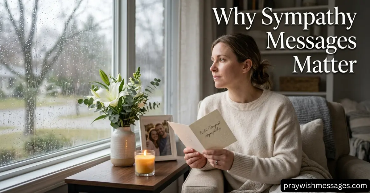 Why Sympathy Messages Matter
