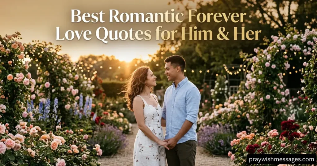 Best Romantic Forever Love Quotes for Him and Her