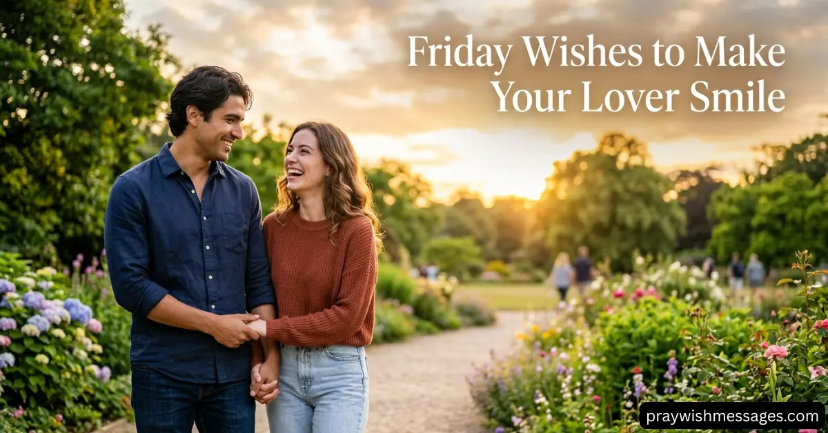 Friday Wishes to Make Your Lover Smile