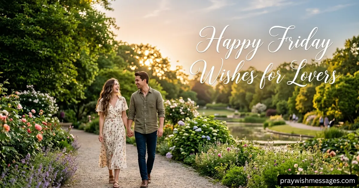 Happy Friday Wishes for Lovers Sweet Messages, Prayers, and Romantic Quotes