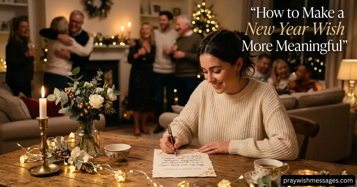 How to Make a New Year Wish More Meaningful