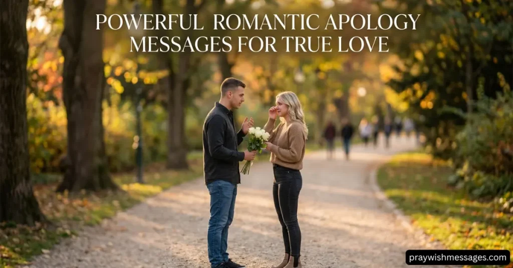 Powerful Romantic Apology Messages for True Love