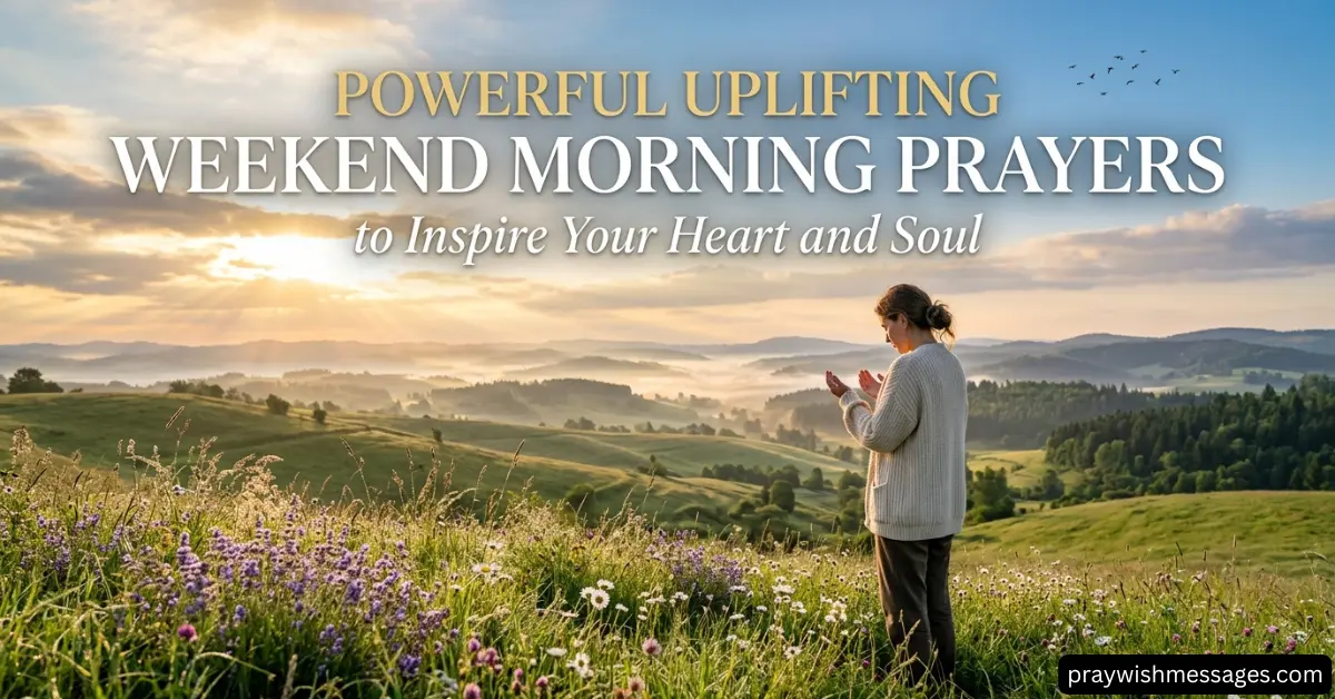Powerful Uplifting Weekend Morning Prayers to Inspire Your Heart and Soul