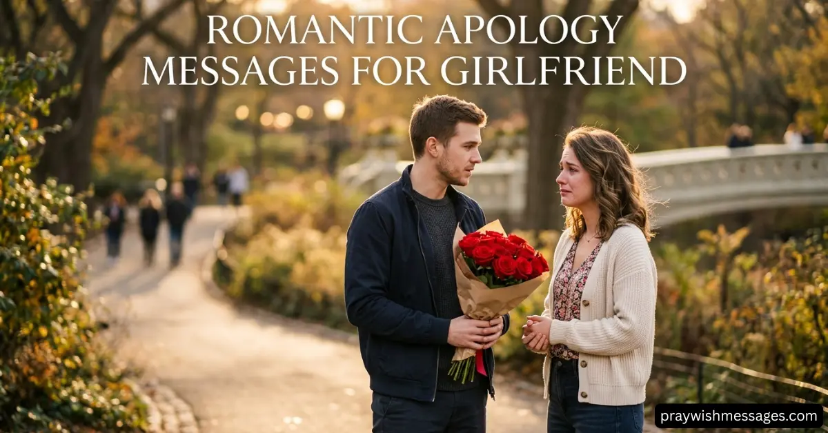 Romantic Apology Messages for Girlfriend