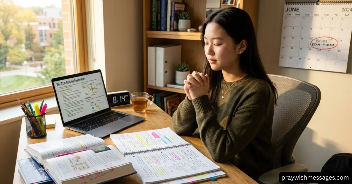 Tips to Combine Prayer With Exam Preparation