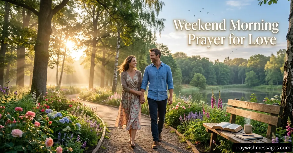 Weekend Morning Prayer for Love